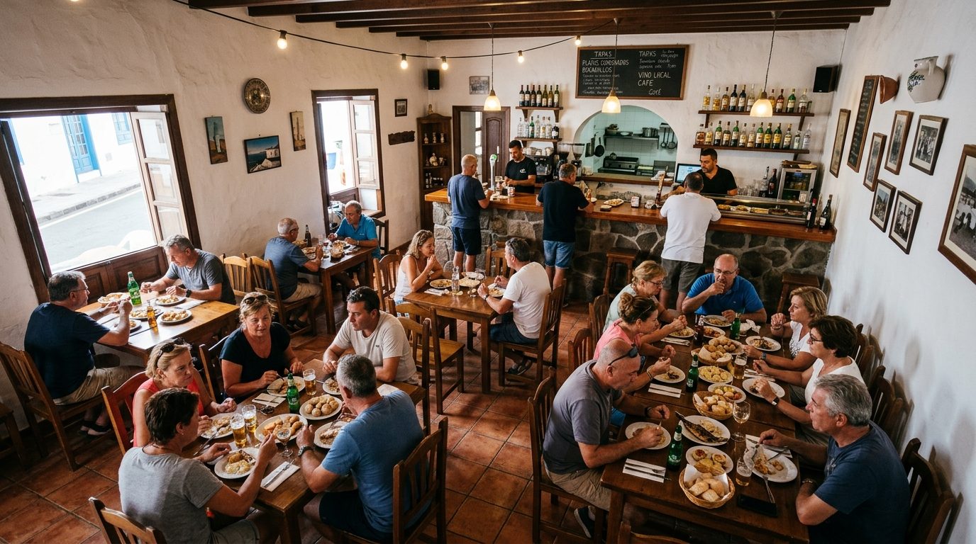 Guachinches y comida local: dónde comen los de aquí